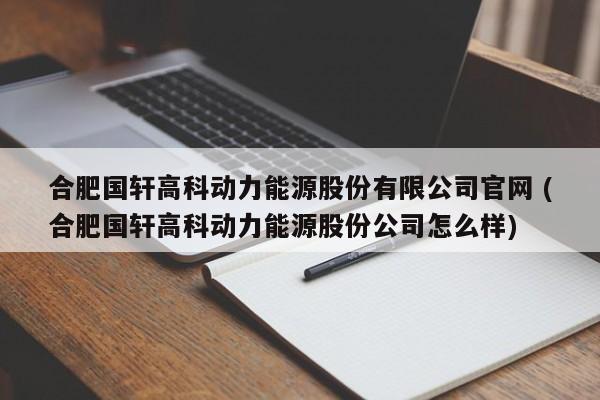 合肥国轩高科动力能源股份有限公司官网 (合肥国轩高科动力能源股份公司怎么样)