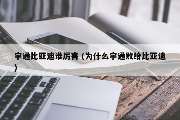 宇通比亚迪谁厉害 (为什么宇通败给比亚迪)