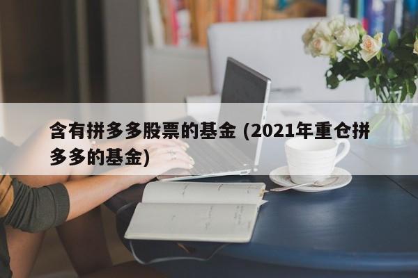 含有拼多多股票的基金 (2021年重仓拼多多的基金)